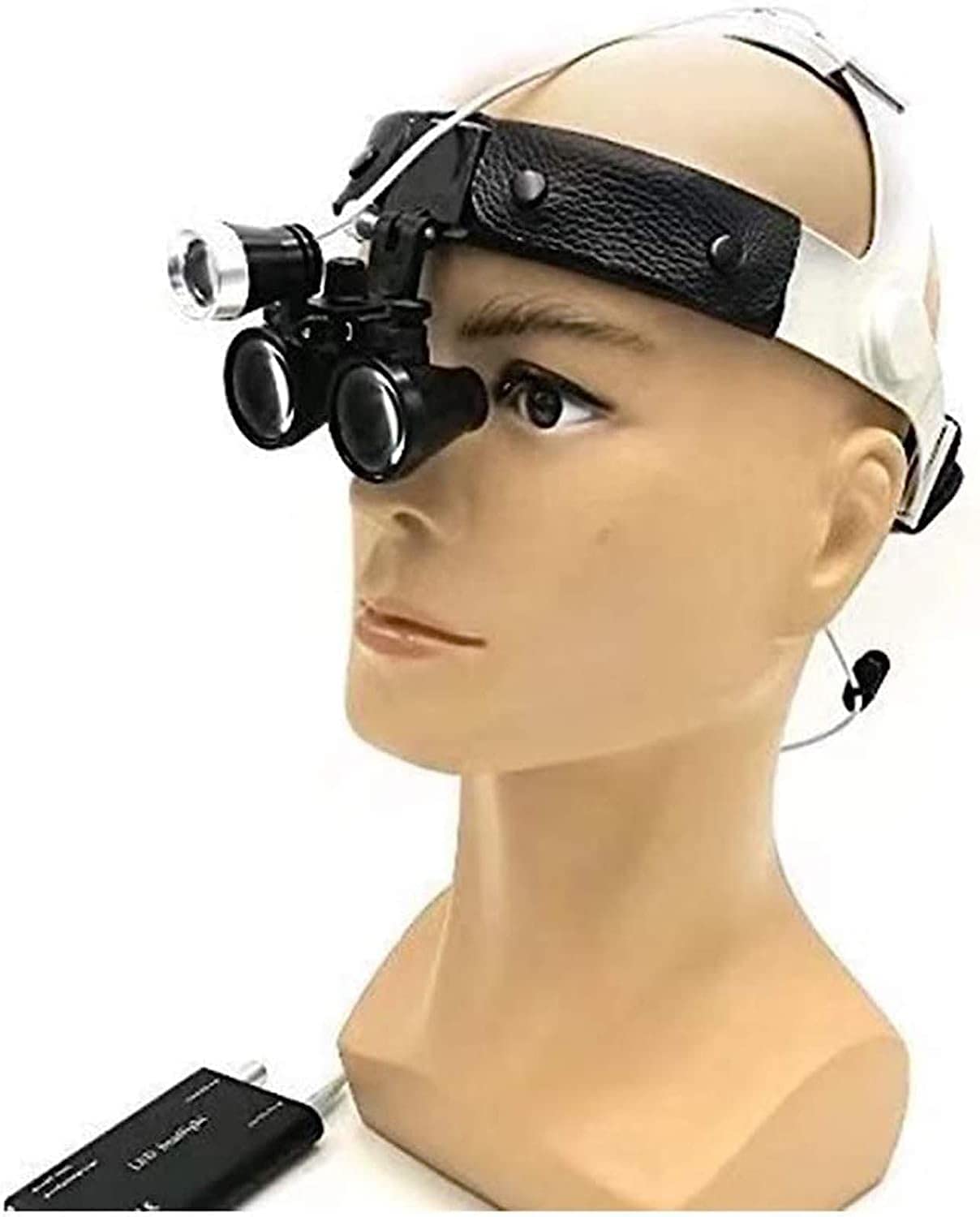 Lupa Na Głowę, Przenośna Lupa Cyfrowa, Lupa Na Głowę 3,5X, Z Reflektorami Led, Lupy Chirurgiczne Stomatologiczne, Hobby, Czytanie, Lupa Do Biżuterii, Rękodzieło, Zegarki I Elektronika