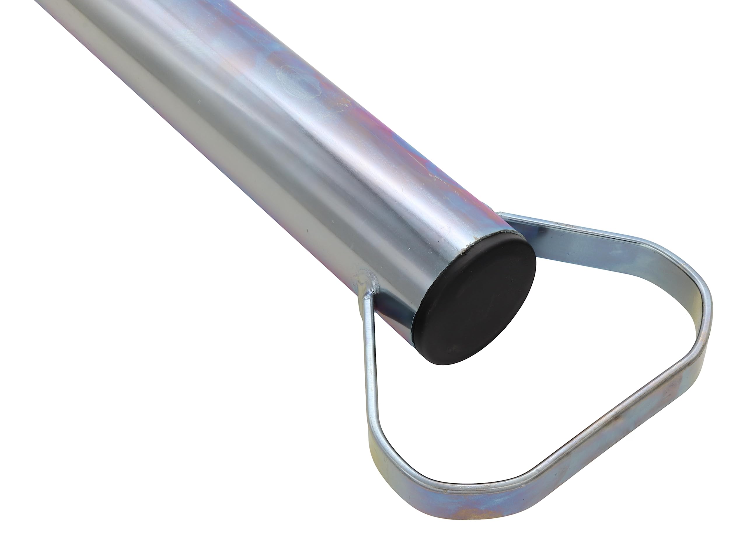 Trailer parts4u - Patas estabilizadoras para remolque, tubo de soporte, pie de apoyo (700 mm, 70 cm, con soporte/abrazadera de sujeción de Winterhoff/material de fijación) (2 unidades + soporte y