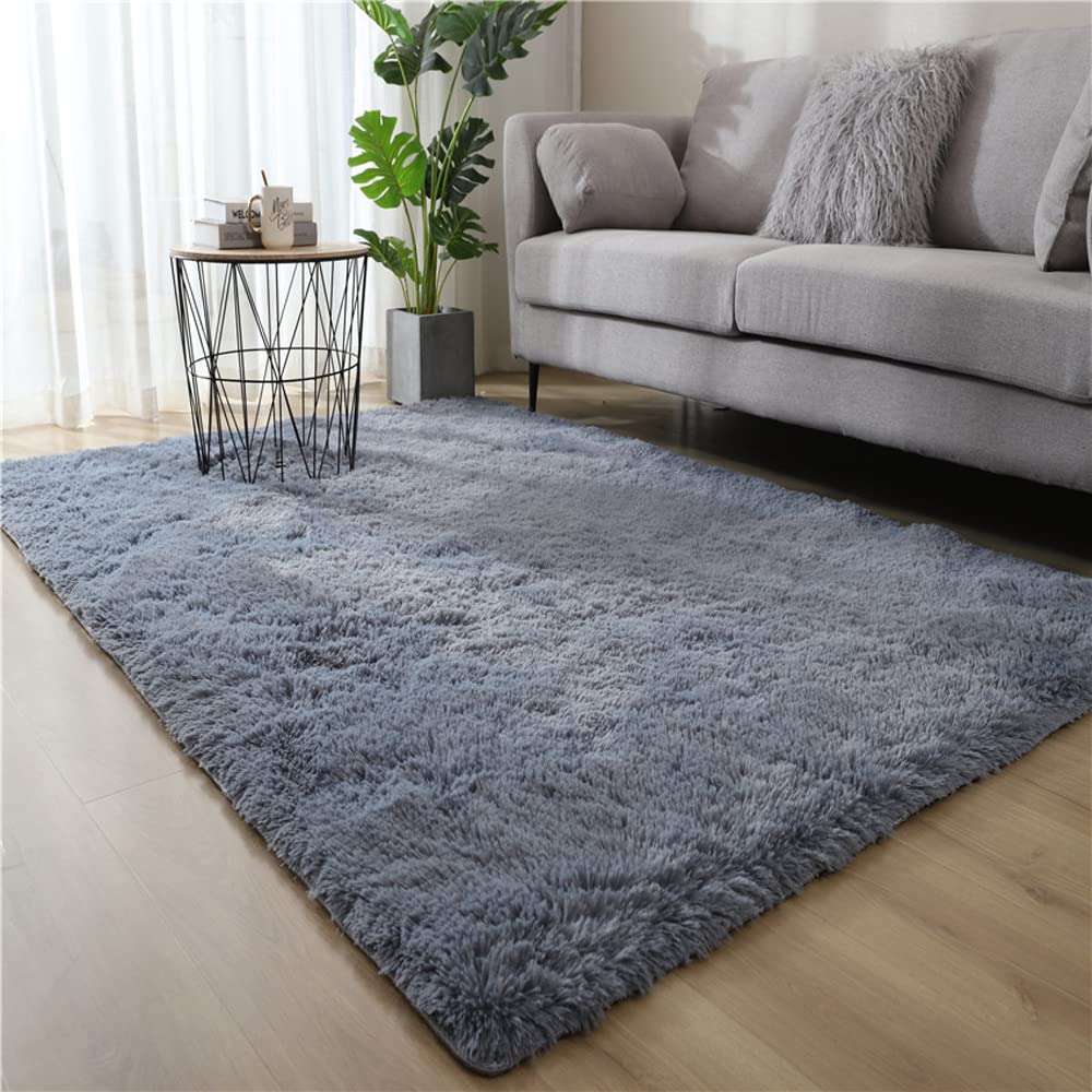 Kaxich Area Rugs Large Soft Fluffy Living Room Rug Non-Slip Shaggy Carpet Furry Plush Floor Mats for Bedroom Kids Rooms Home Decor Non Shedding