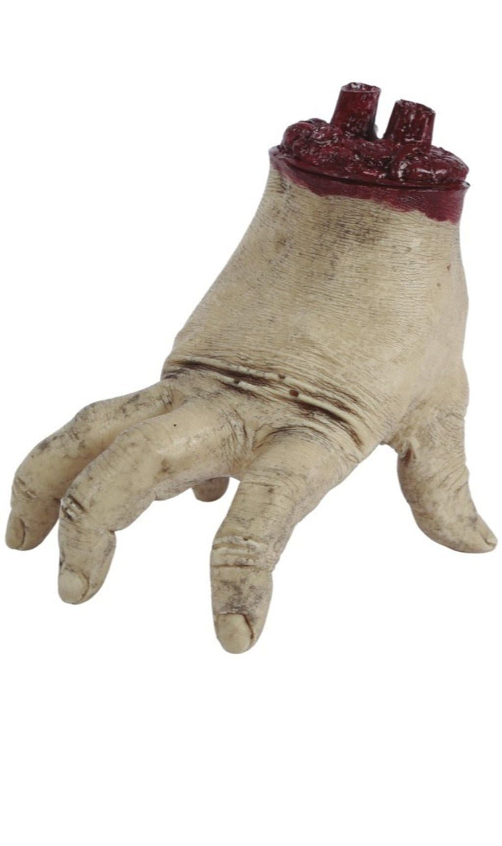 Fiestas Guirca 6-Inch Halloween Fake Human Hand - Severed Bloody Hand, One Size