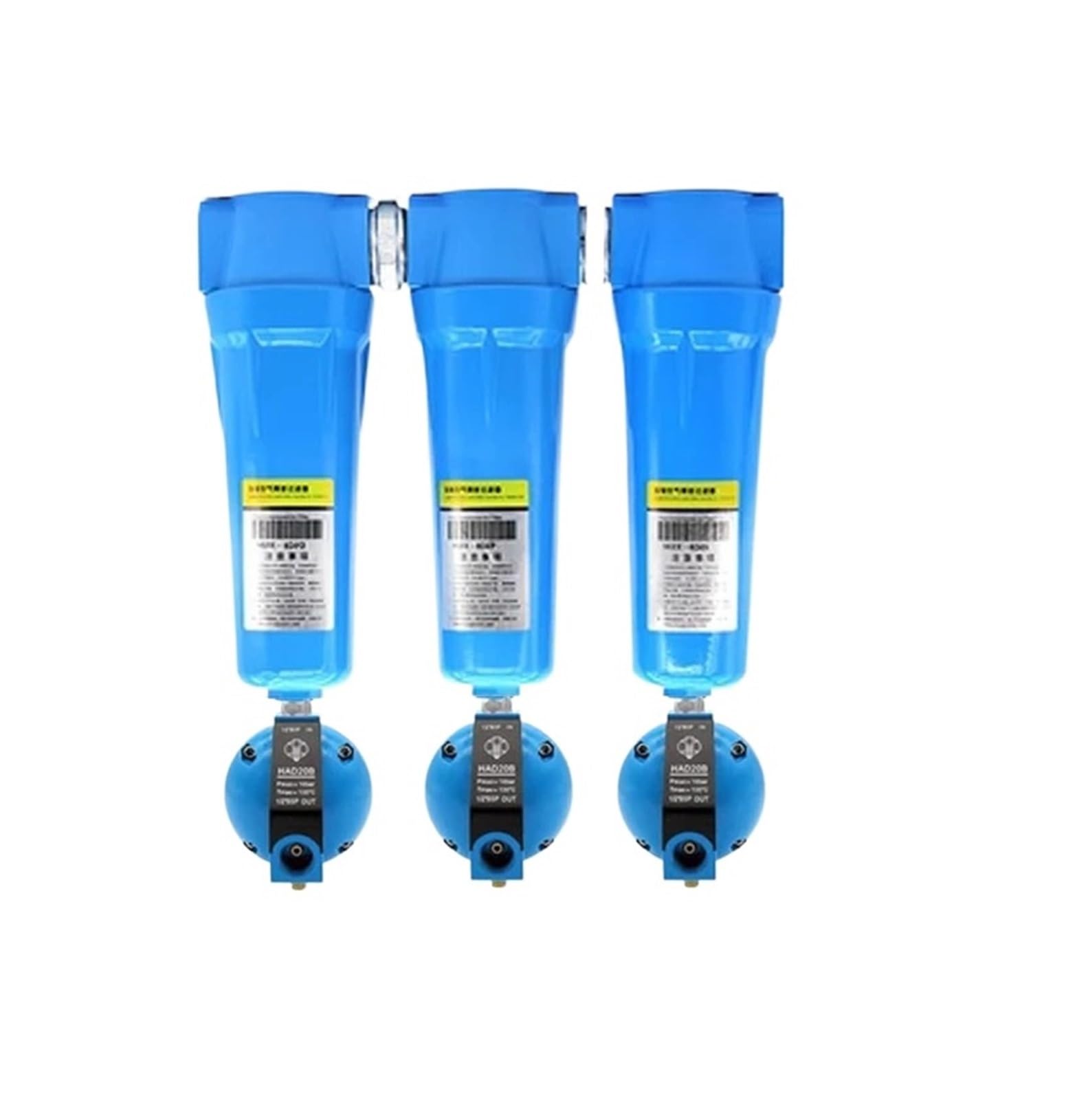 PHNOITPQ QPS 015/024/032/060 Precision Filter Dryer air Compressor Wire Oil-Water Separator AD402 Electronic Drainer(024 HAD20B)