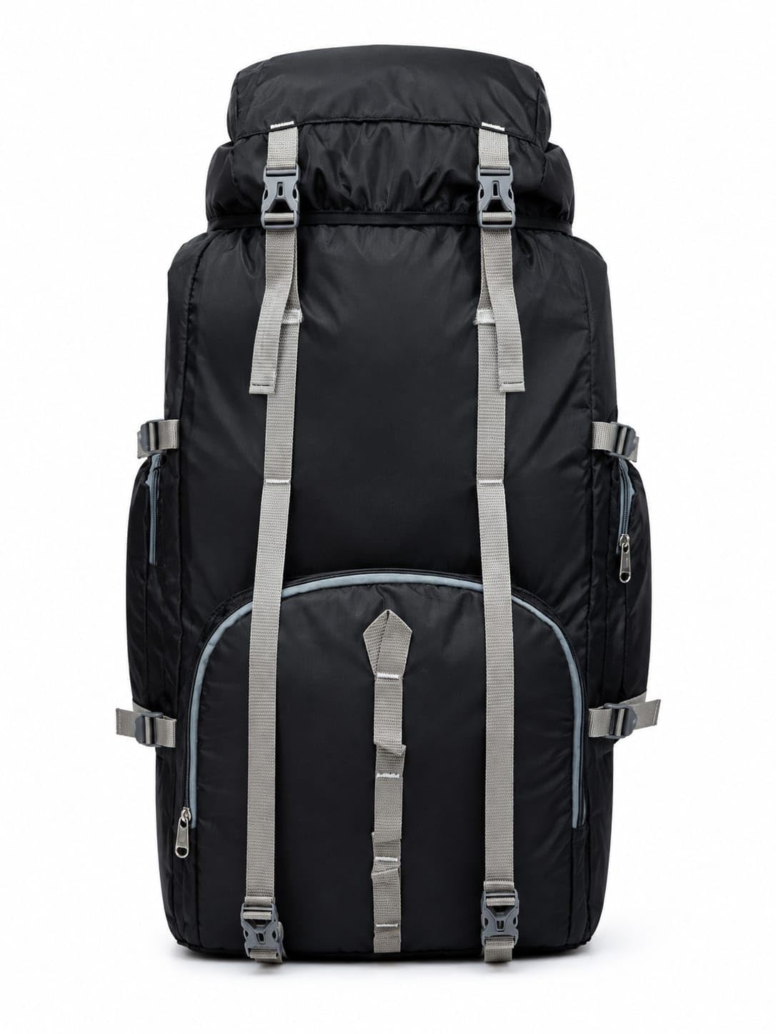 Foldable Trekking Backpack 90L | Lightweight Hiking & Camping Rucksack | Water-Resistant Travel Backpack with Adjustable Shoulder Straps, Multiple Compartments & Padded Back Support (70 LITRE)-image-46