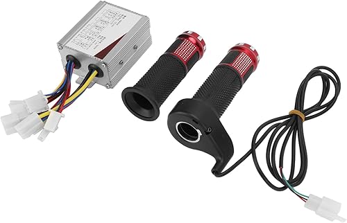 Miniatura 2 de VBESTLIFE Juego de empuñaduras de controlador eléctrico 24 V 500 W, juego de empuñaduras de acelerador para bicicleta Scooter