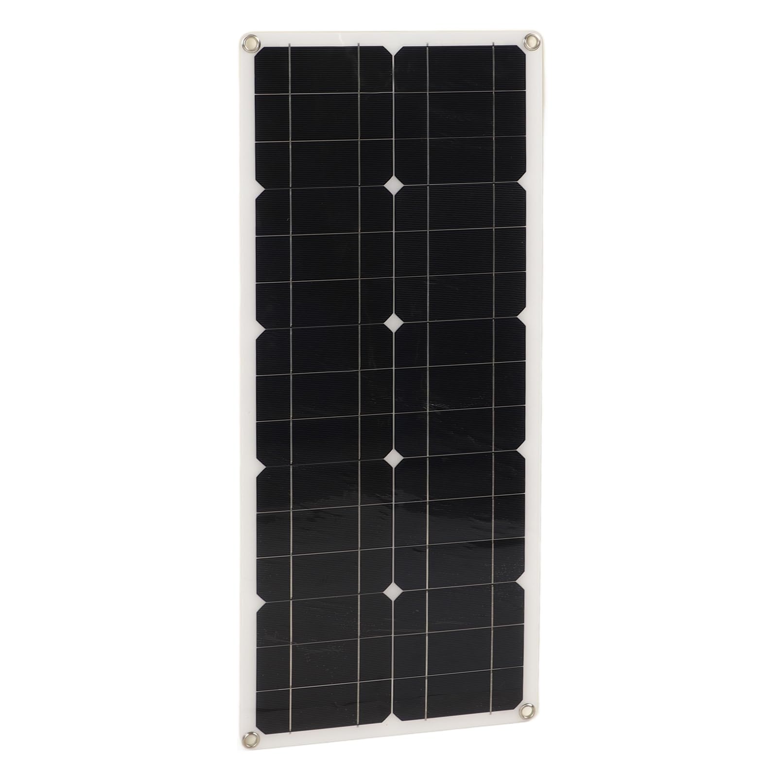 Dioche Batteria Pannello Solare da 30 W IP65 per Rimorchio per Barca per Auto da 12 V/24 V con Supporto (30A)