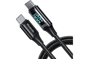 Mcdodo PD USB C Cable 100W with Digital Wattage Meter