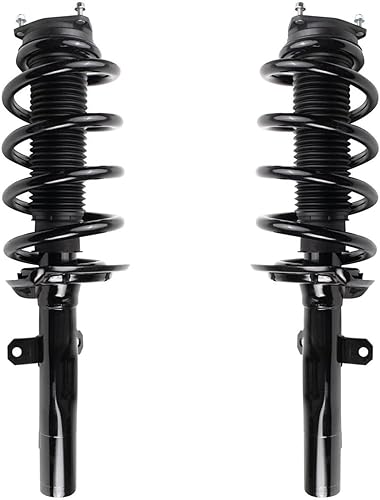 Miniatura 29 de Detroit Axle - Par de puntales traseros para Hyundai Accent 2000-2005, 2 puntales listos con montaje de resorte helicoidal 2001 2002 2003 2004