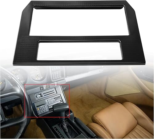 Placa de ajuste de radio compatible con Pontiac Firebird Trans Am 10034186 1987 1988 1989 1990 1991 1992 sin tablero digital