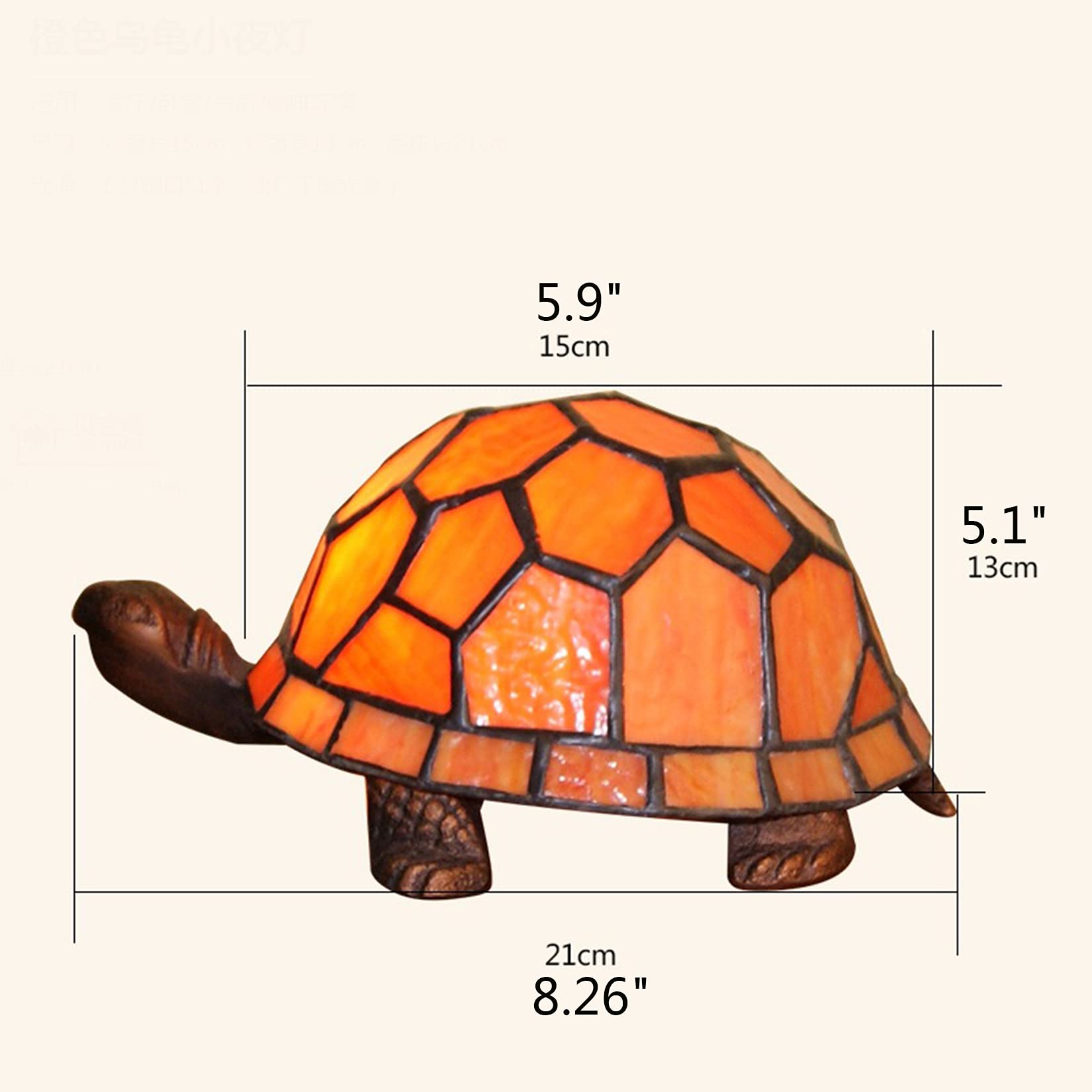 errzom Children's Night Light,Tortoise/Turtle Lamp Bedside Table