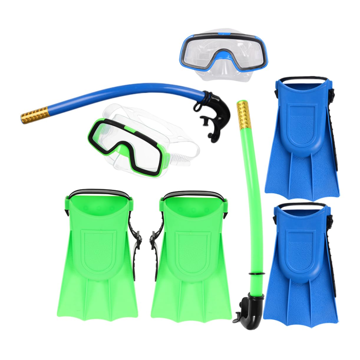 Balacoo 1Set Premium Lightweight Snorkeling Gear Set for Compact Diving Goggles with Fog Technology for Ages for Snorkeling Swimming and Beach Adventures