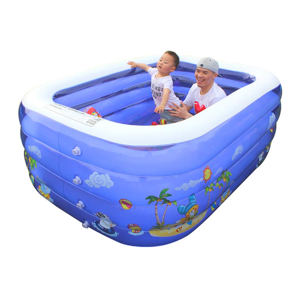 WUSTEGCCF Inflatable Family Outdoor Pool,Portable Bathtub Swimming Pool,Kids Water Play Fun Travel Air Shower Basin,Baths for Children Outdoor Beach Summer Parties,Purple