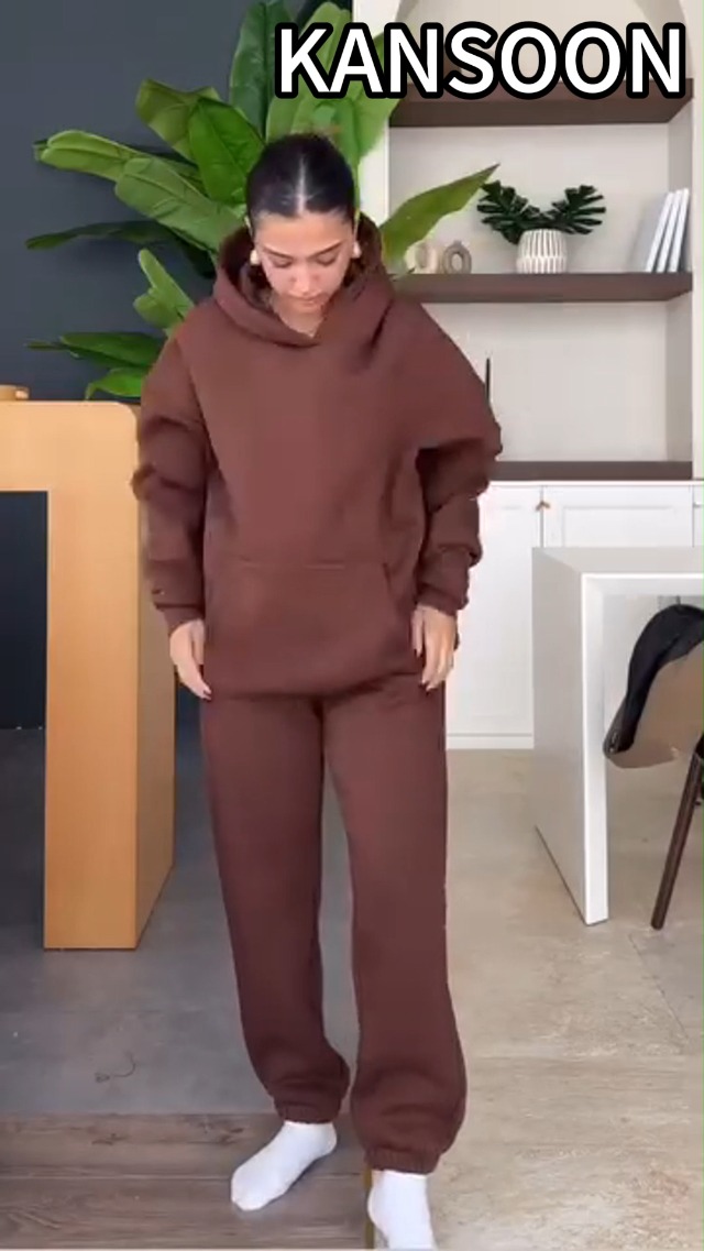 Amazon.com: KANSOON Sweatsuits for Women Set 2 Piece Outfits Long