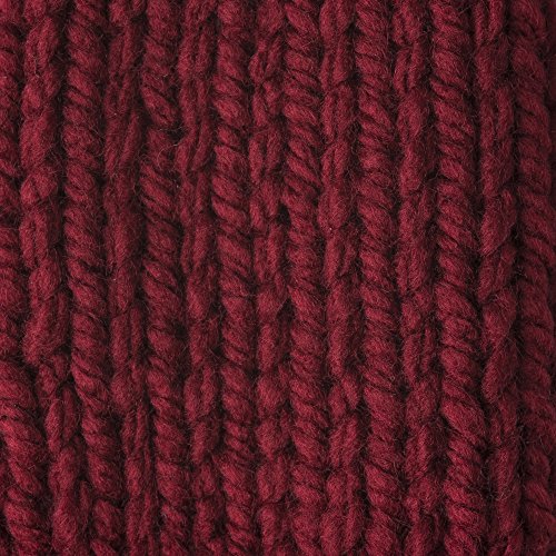 Image of Bernat Softee Chunky Yarn, 3.5 Oz, Gauge 6 Super Bulky, Wine (Pack of 2)