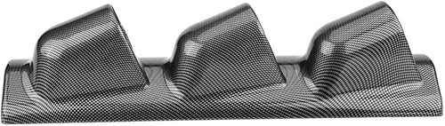 Miniatura 7 de Qiilu Cápsula de calibre triple 2047in 2 pulgadas triple 3 agujeros medidor soporte para cápsula de montaje en pilar A del vehículo