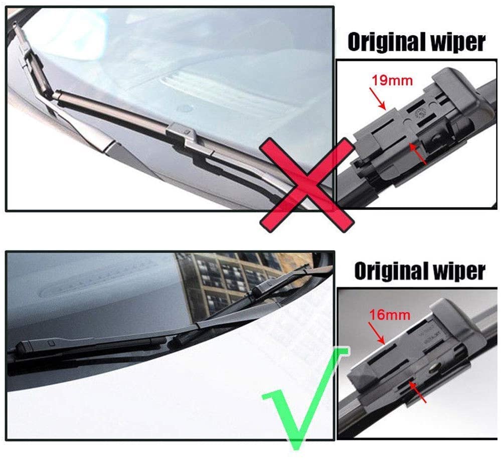 3 Wipers Factory Replacement For 20182021 VW Volkswagen