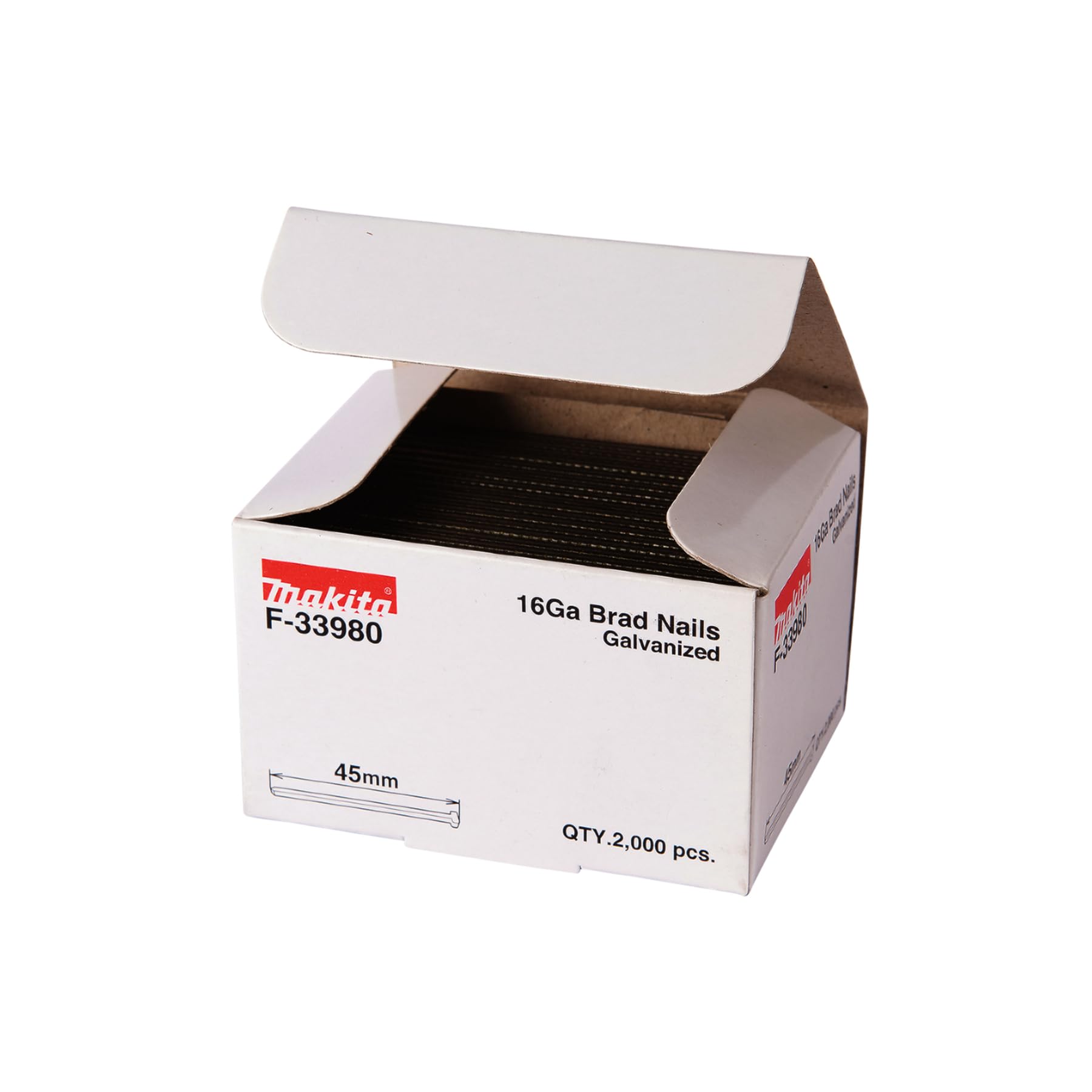 Makita f-33980 45 mm 16 GA 2000 Brad Nail – Mehrfarbig