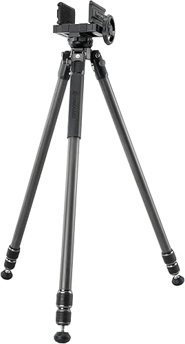 VANGUARD Endeavor L 303CGM - Trípode de tiro de fibra de carbono con abrazadera Endeavor GM-70