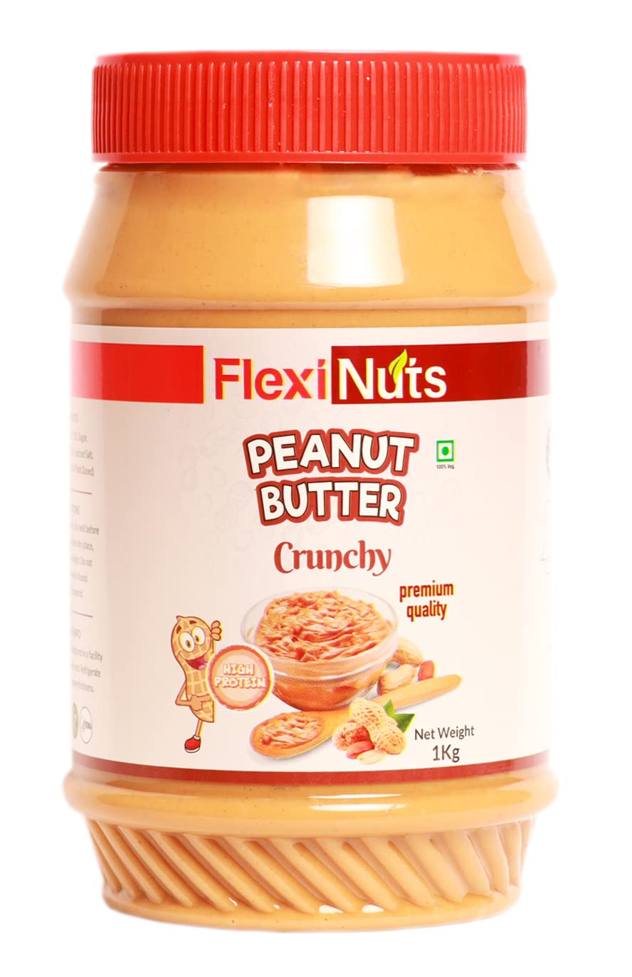 FlexiNuts Classic (Crunchy) Peanut Butter High Protein With