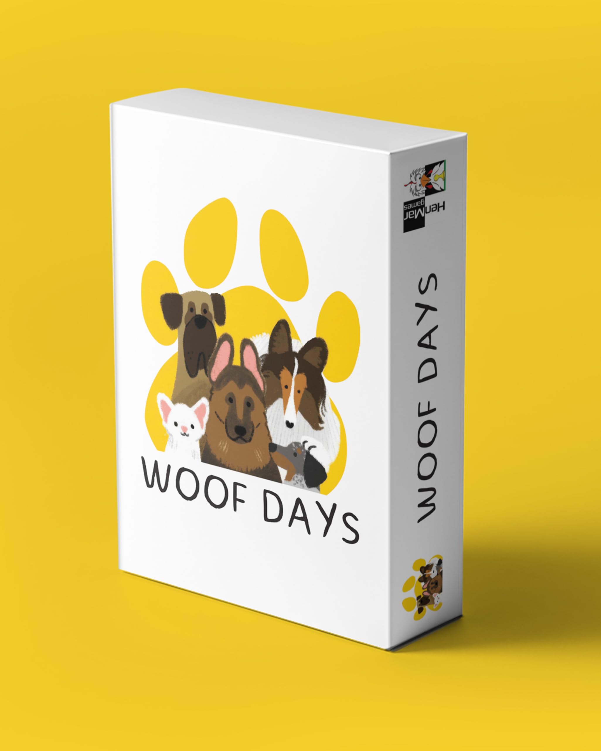 Days Card Game with Dogs by Farplace Games