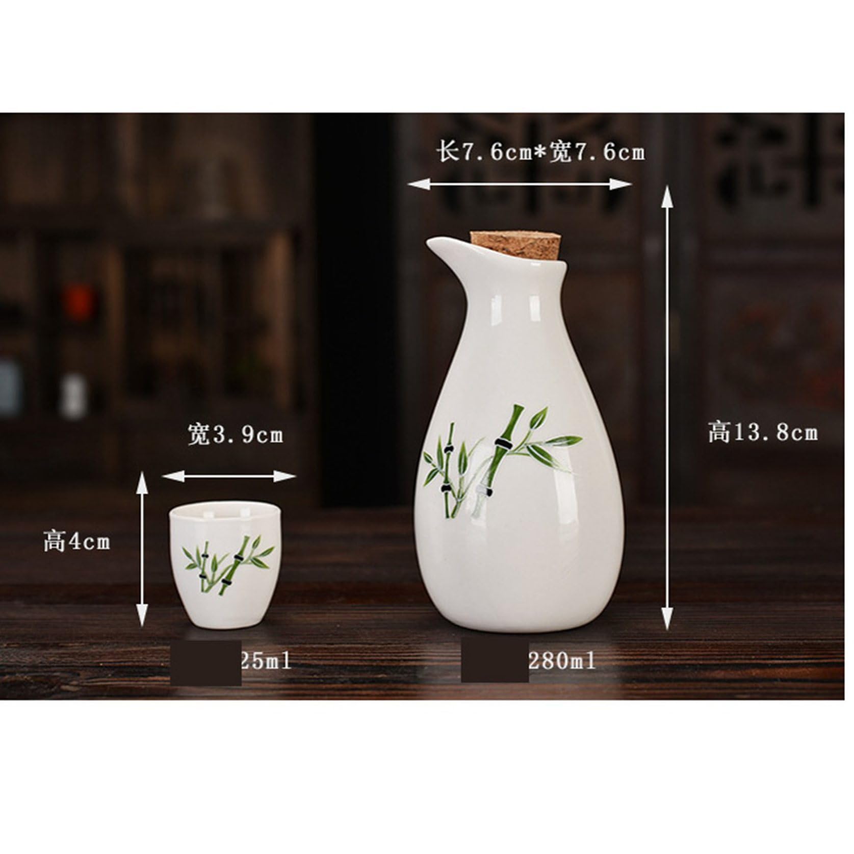Amazon.co.jp: 酒器セット セラミック 徳利セット お猪口セット