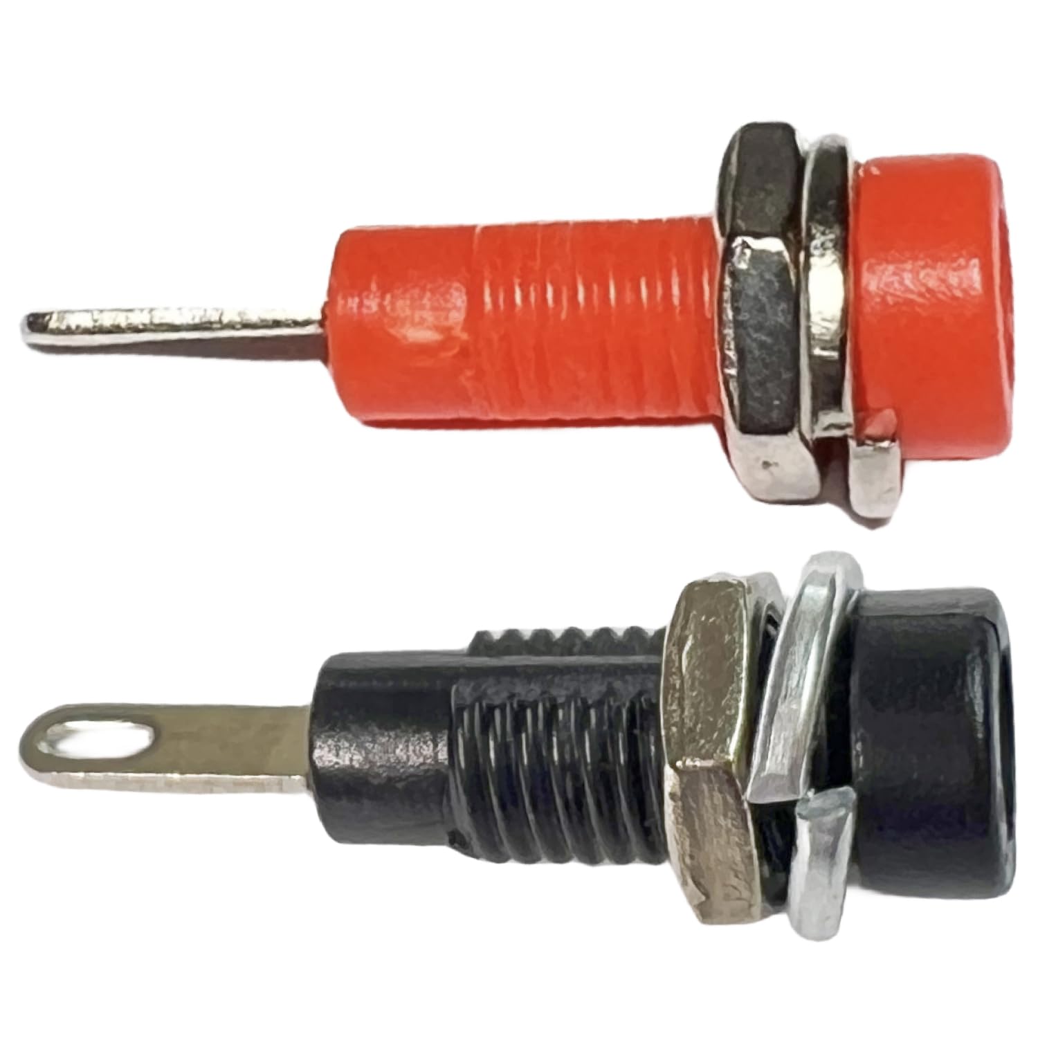 Amazon.com: 2mm Banana Jack Socket, Red Black Solder Panel Mount