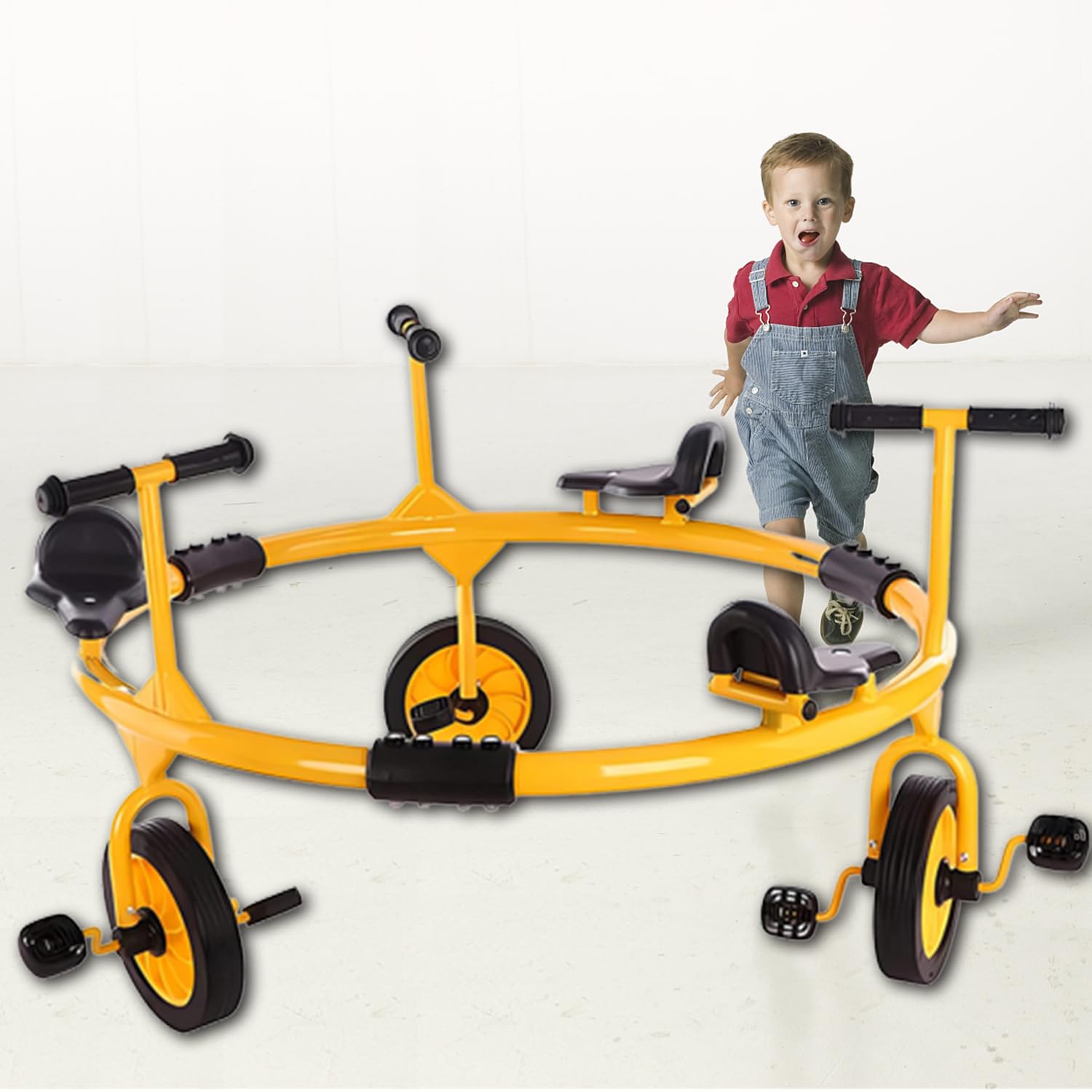 Amazon.co.jp: MOFGOE 幼児用360度回転三輪車、対象年齢3歳以上、未