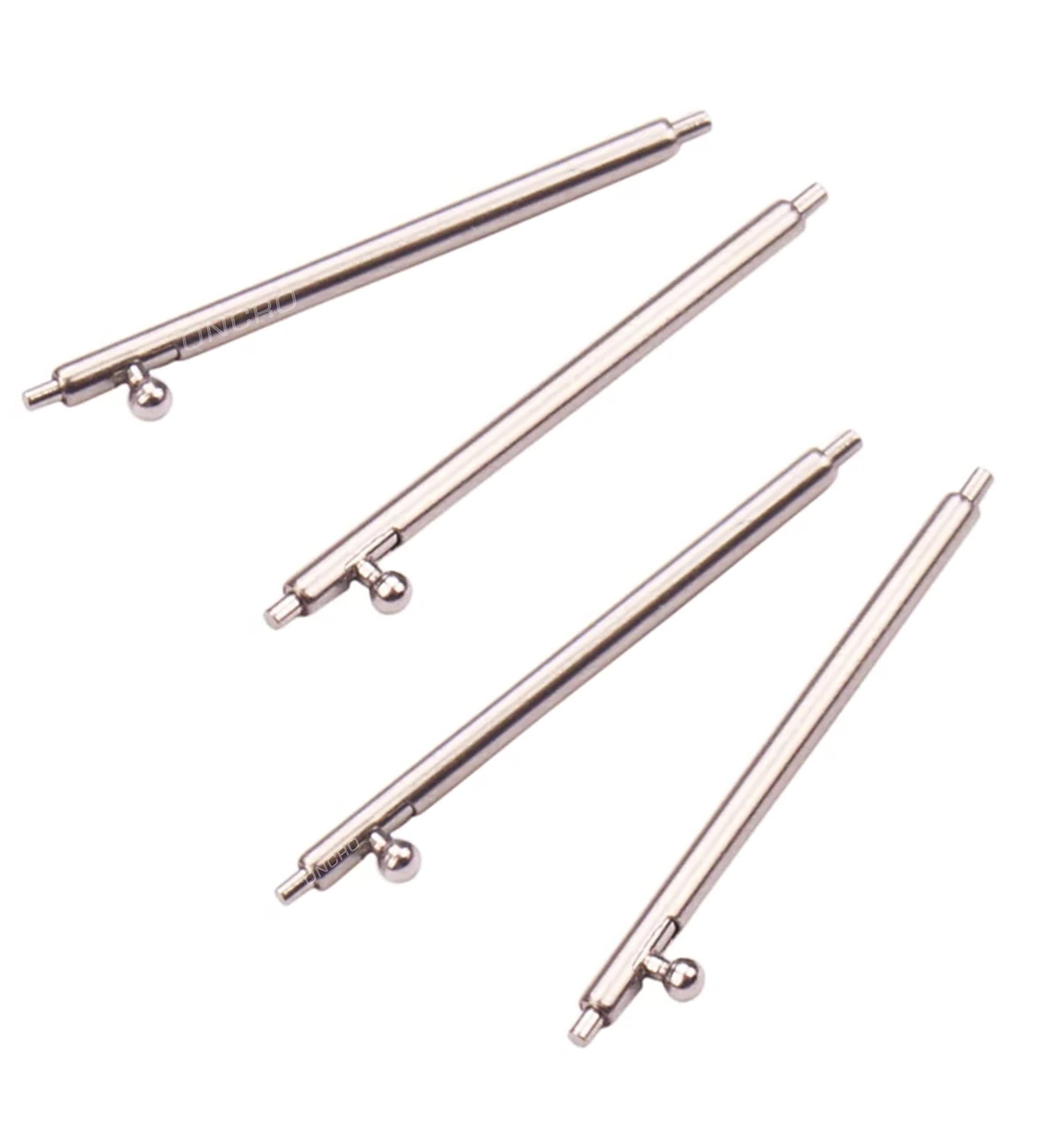 ONCRO® Pack of 4 pcs, Quick Release Watch Strap 24mm pin bar, Band Smart Watch Steel Spring bar, Watch pin lugs Buckle Clasp 24mm Stainless Quality (B0C6281SB1) Amazon Price History, Amazon Price Tracker