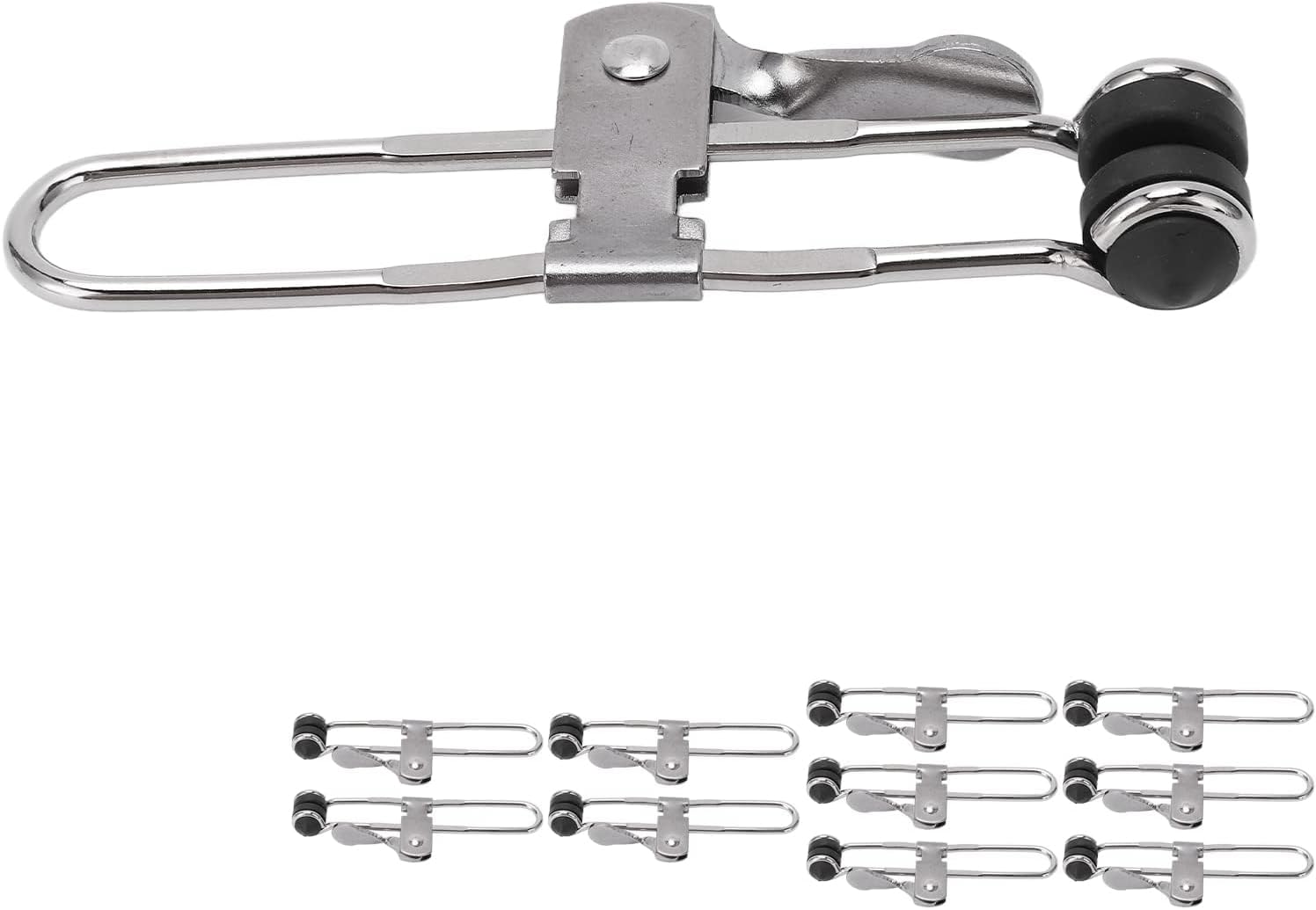 Grid Clamp, 10PCS Lever Action Clamp Suspended Ceiling Mounting Clips for DIY Metalworking