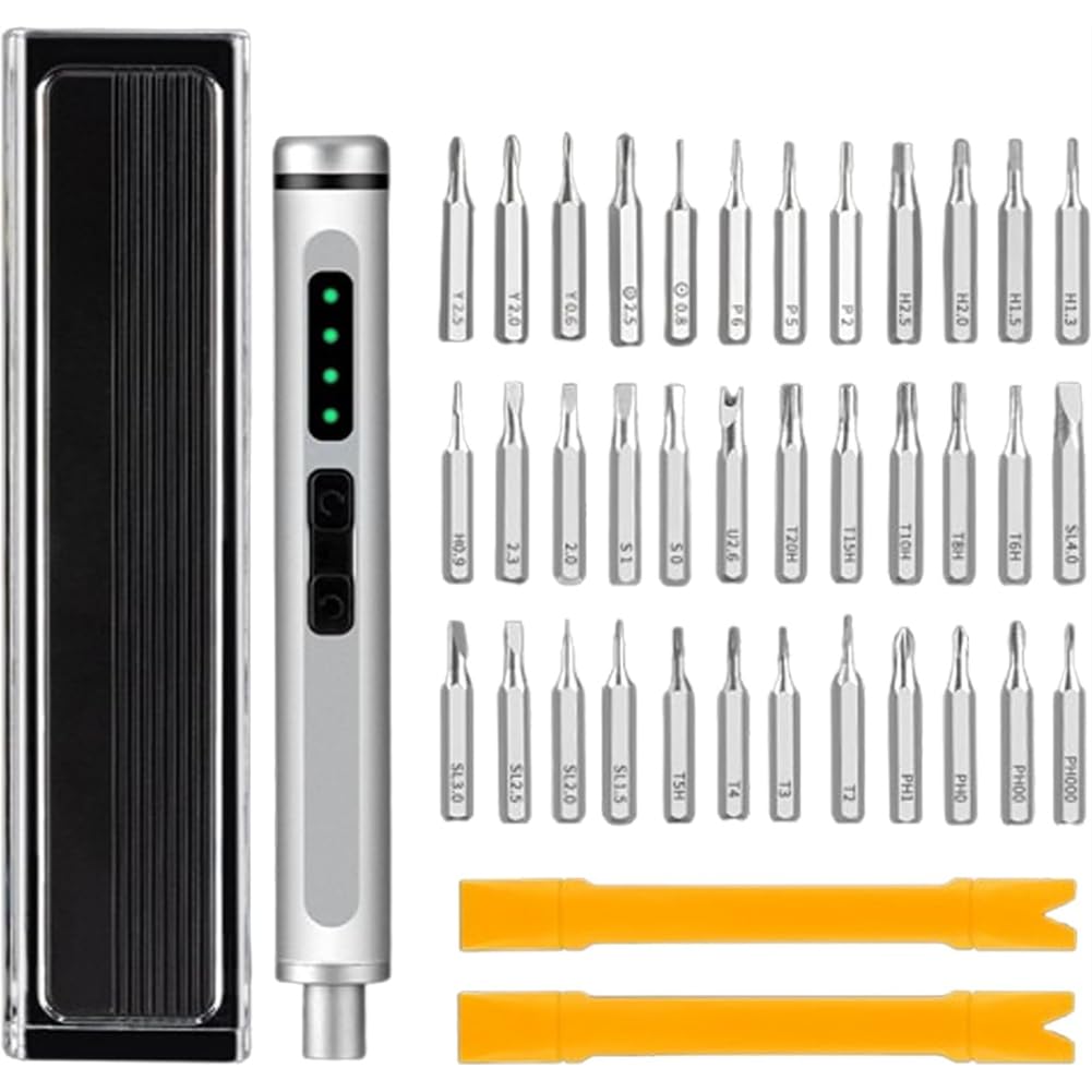 Ijsdnvjndx As Shown Notablean Screwdriver Mini Electric Screwdriver, Repair Tool Kit For Electronics Camera Laptop