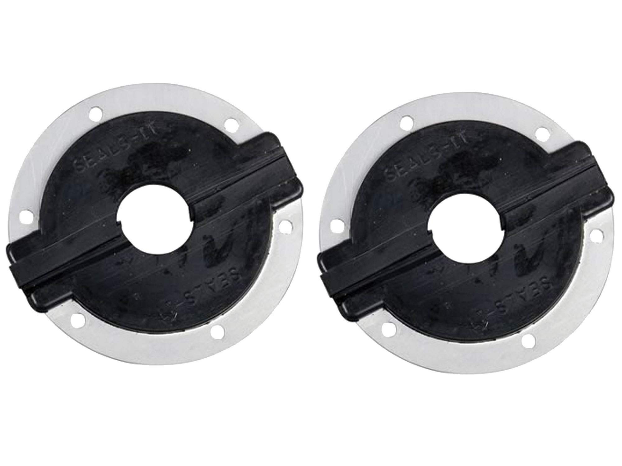 Seals-it Firewall Grommet, 1 Split Hole, 3 in OD, 1/2 in ID, Flat (Qty 2)