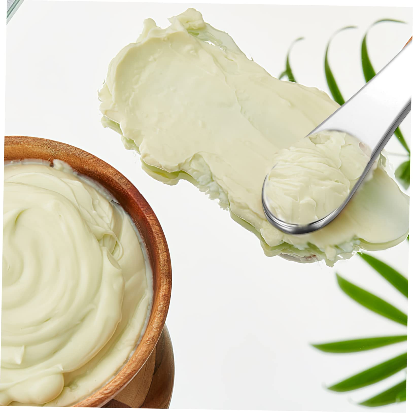 FRCOLOR 6 in 1 Skincare Tools Makeup Spatula Facial Mask Spoon Cream Mixing Spatula Reusable Comfortable to Hold for Routine