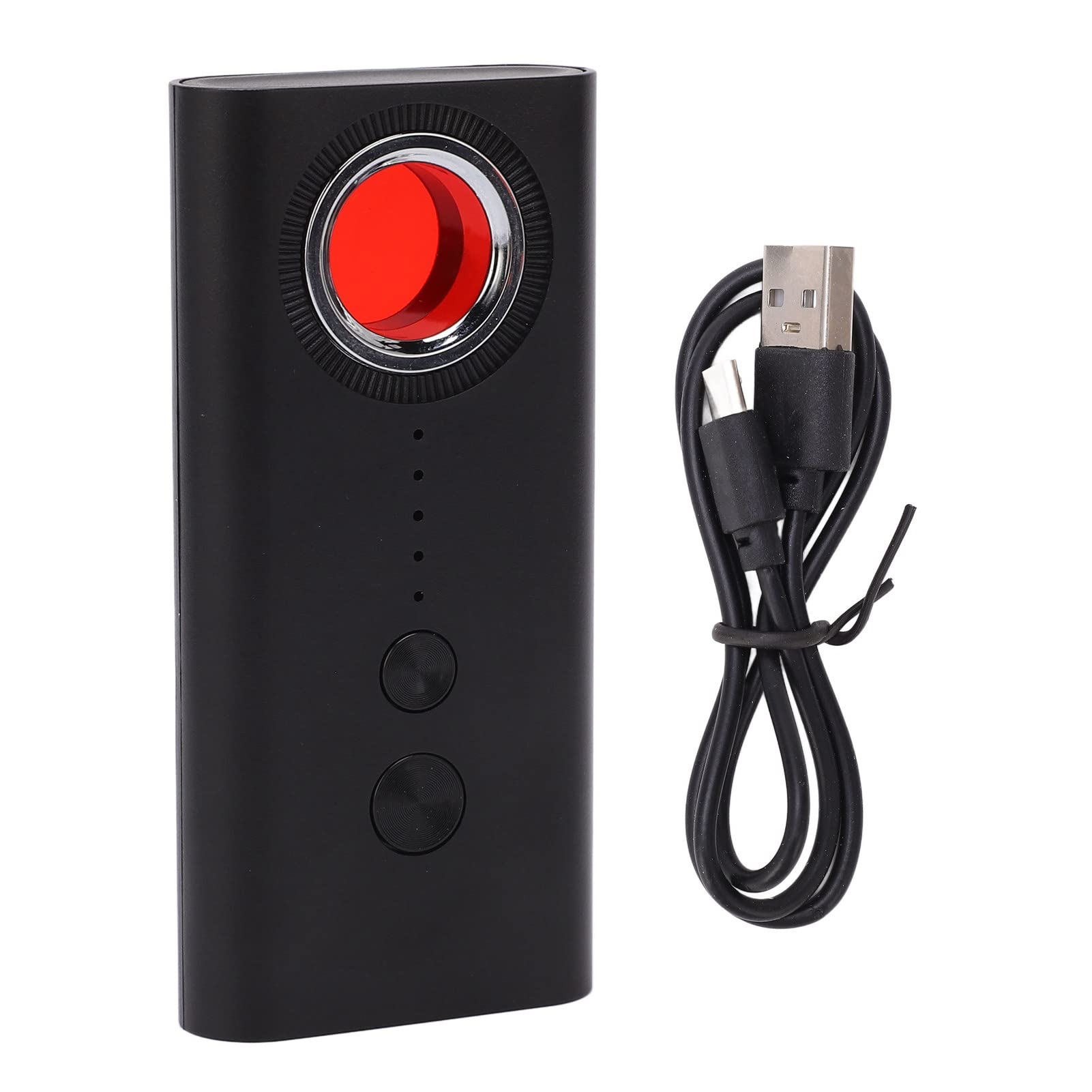Camera Detector Multifunctional LED Hidden Camera Finder 6 Level Adjustment Bug GPS Finder Listening Device Detector