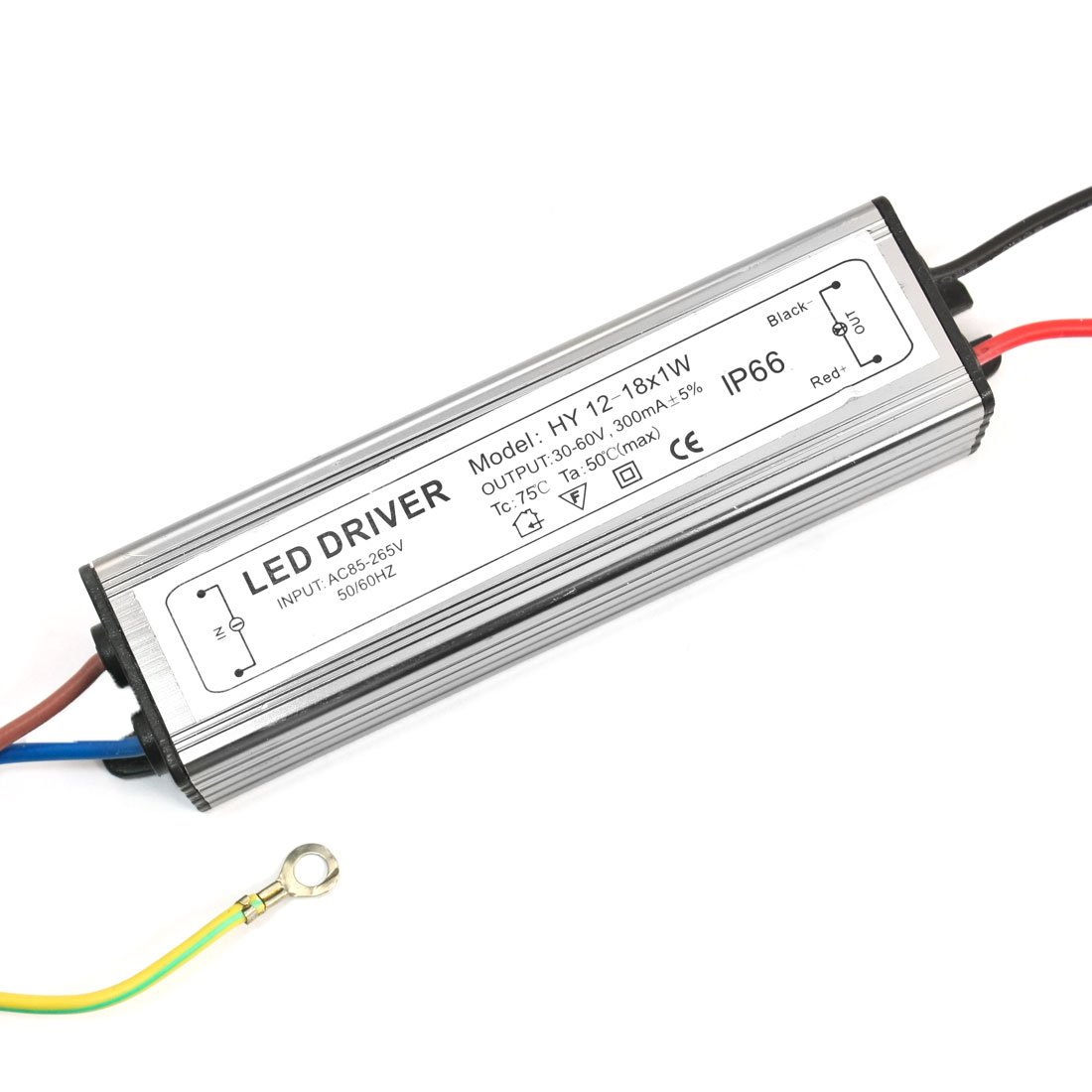 driver a led, Convertitore di potenza for driver impermeabile LED a corrente costante DC30-60V 12-18W