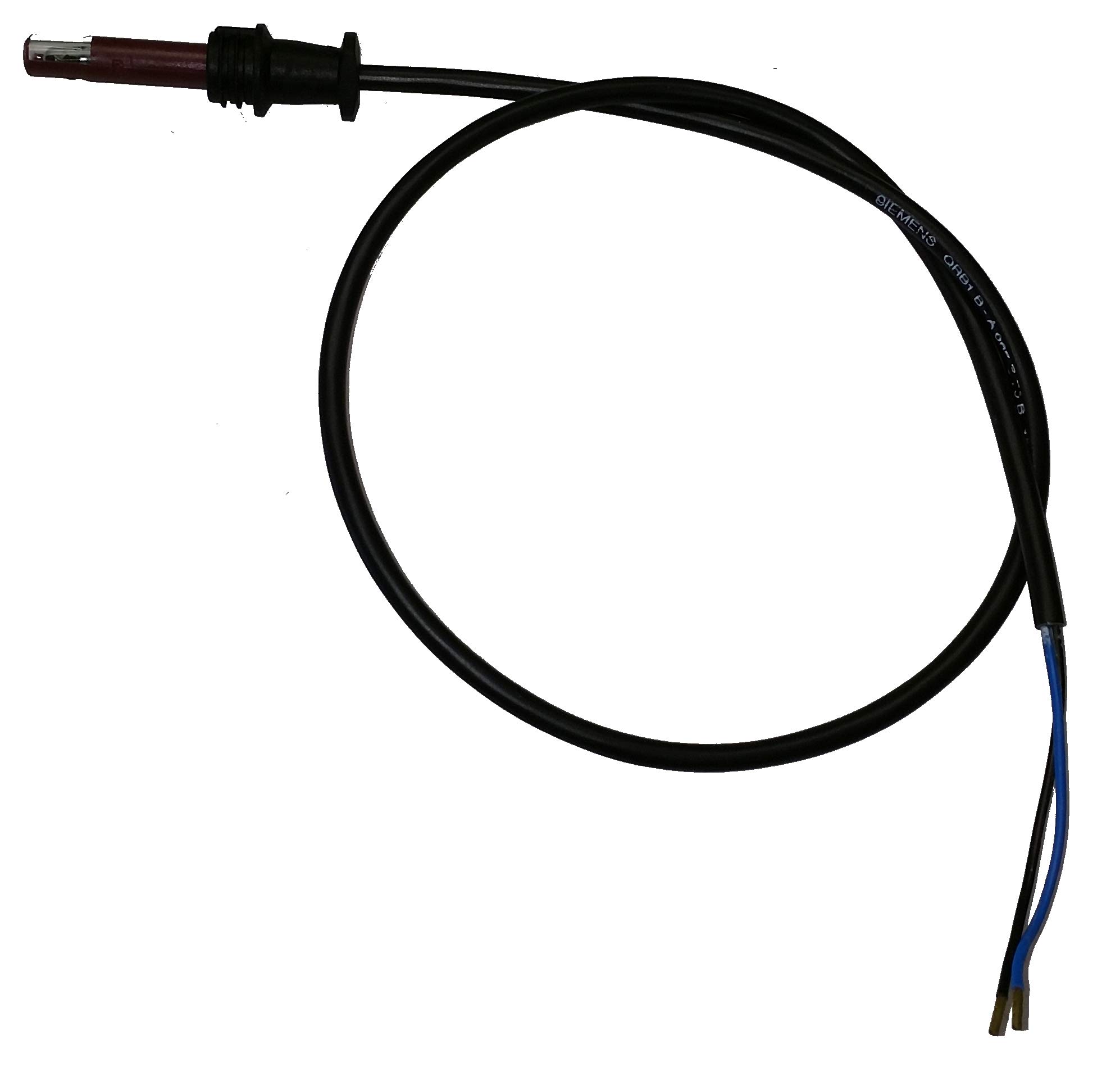 QRB1B-A Landis & Gyr, Landis & Staefa, Siemens, sensor de llama, fotocélula, fotorresistor, alta sensibilidad (color de la carcasa roja)