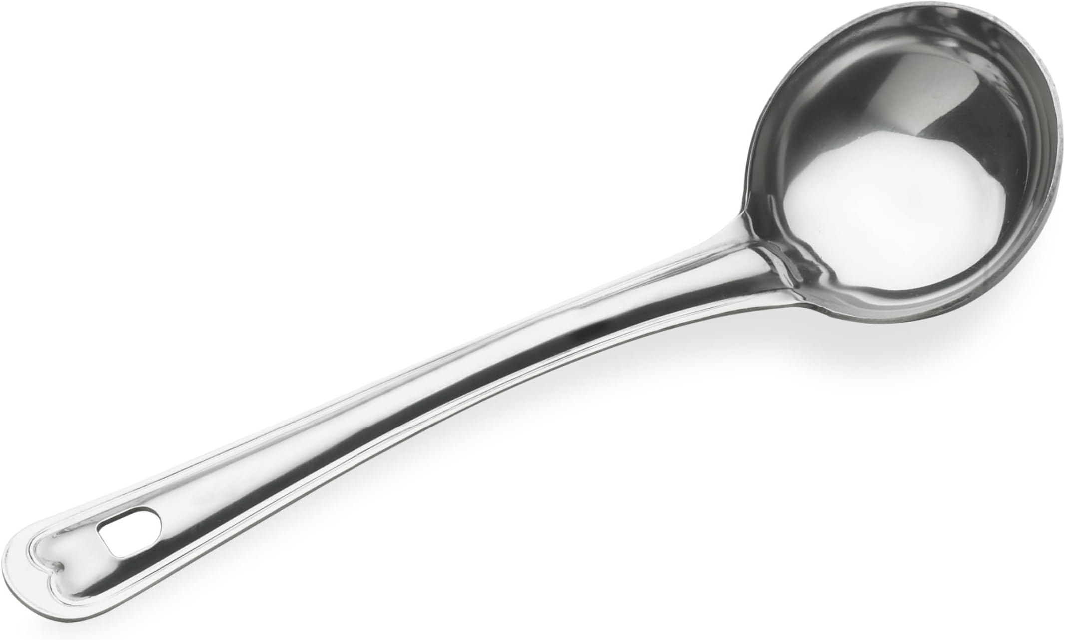 Crystal Stainless Steel Ladle Silver