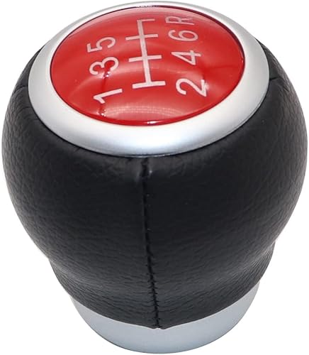 Miniatura 5 de NLQR Pomo de palanca de cambios de 6 velocidades compatible con Subaru Outback 2009-2019, Impreza Forester 2009-2018, WRX 2012-2018, WRX STI