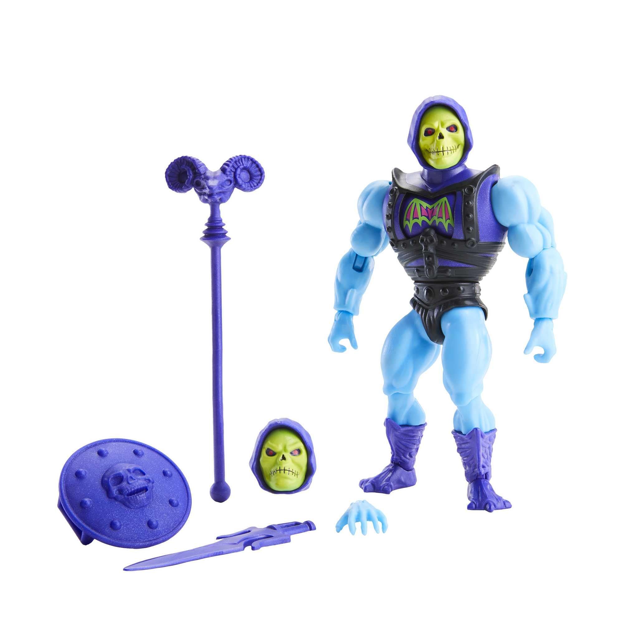 Masters of the Universe GVL77 Mattel Collectible - Origins Battle Armor Skeletor Action Figure (He-Man, MOTU)