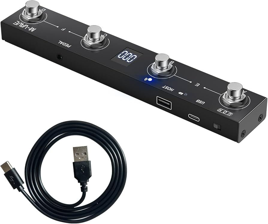 Amazon.com: M-VAVE Chocolate Plus Wireless Page Turner Pedal MIDI Amazon.com: M-VAVE Chocolate Plus Wireless Page Turner Pedal MIDI