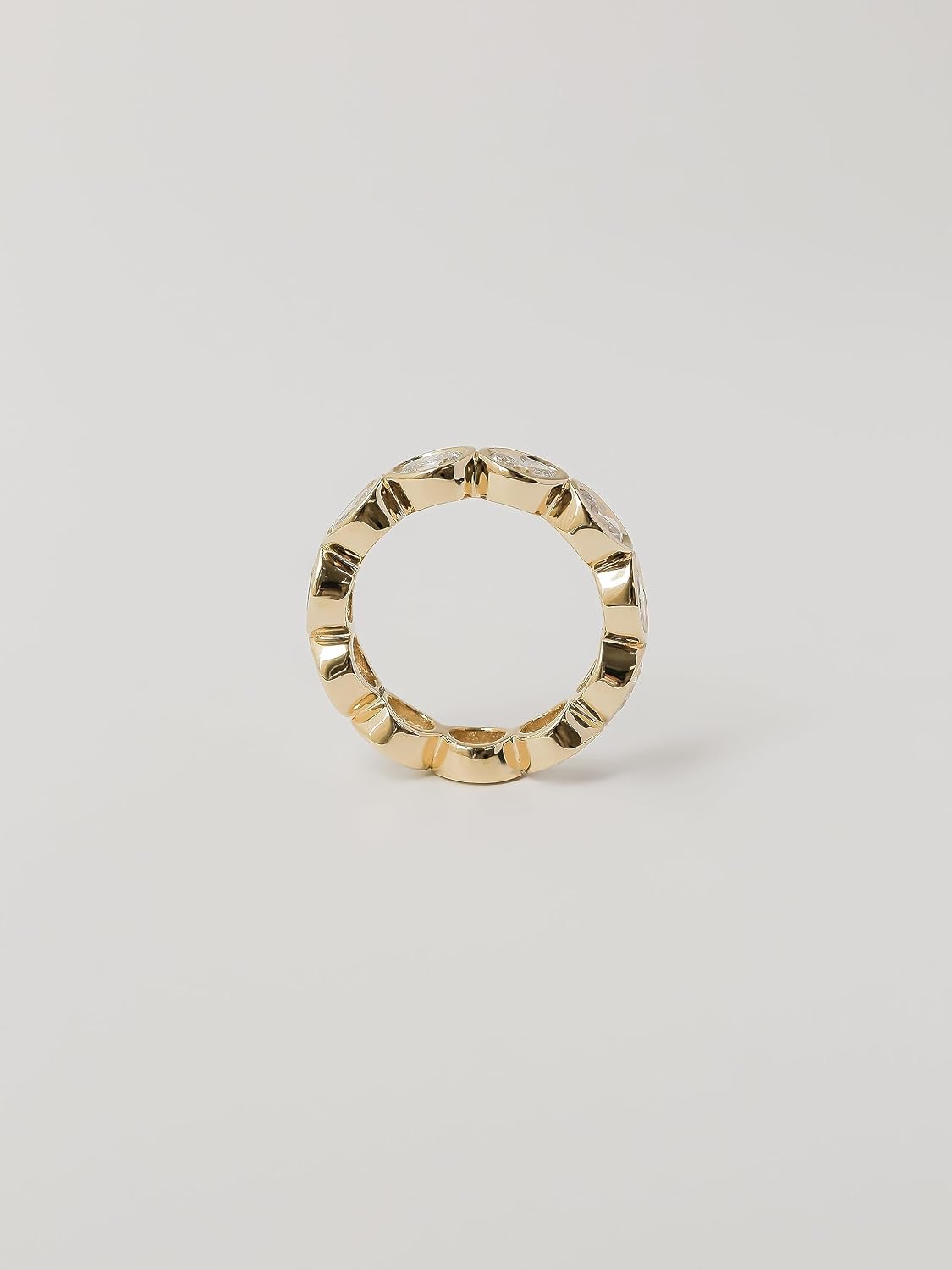 Kobelli Lab Grown Diamond Eternal Bailey Eternity Band 14k Gold