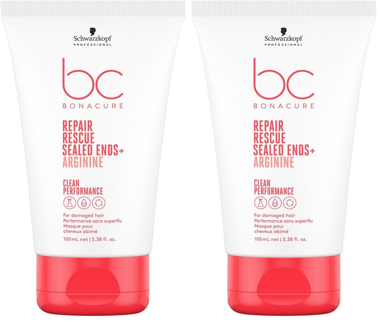 Schwarzkopf Professional Bonacure Repair Rescue Sealed Ends With Arginine For Preventing Split Ends, 100Ml - Liquid (Pack of 2)-image-46
