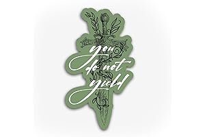 Die Cut You Do Not Yield Sticker for Kindle Lovers of Book Lover Smut