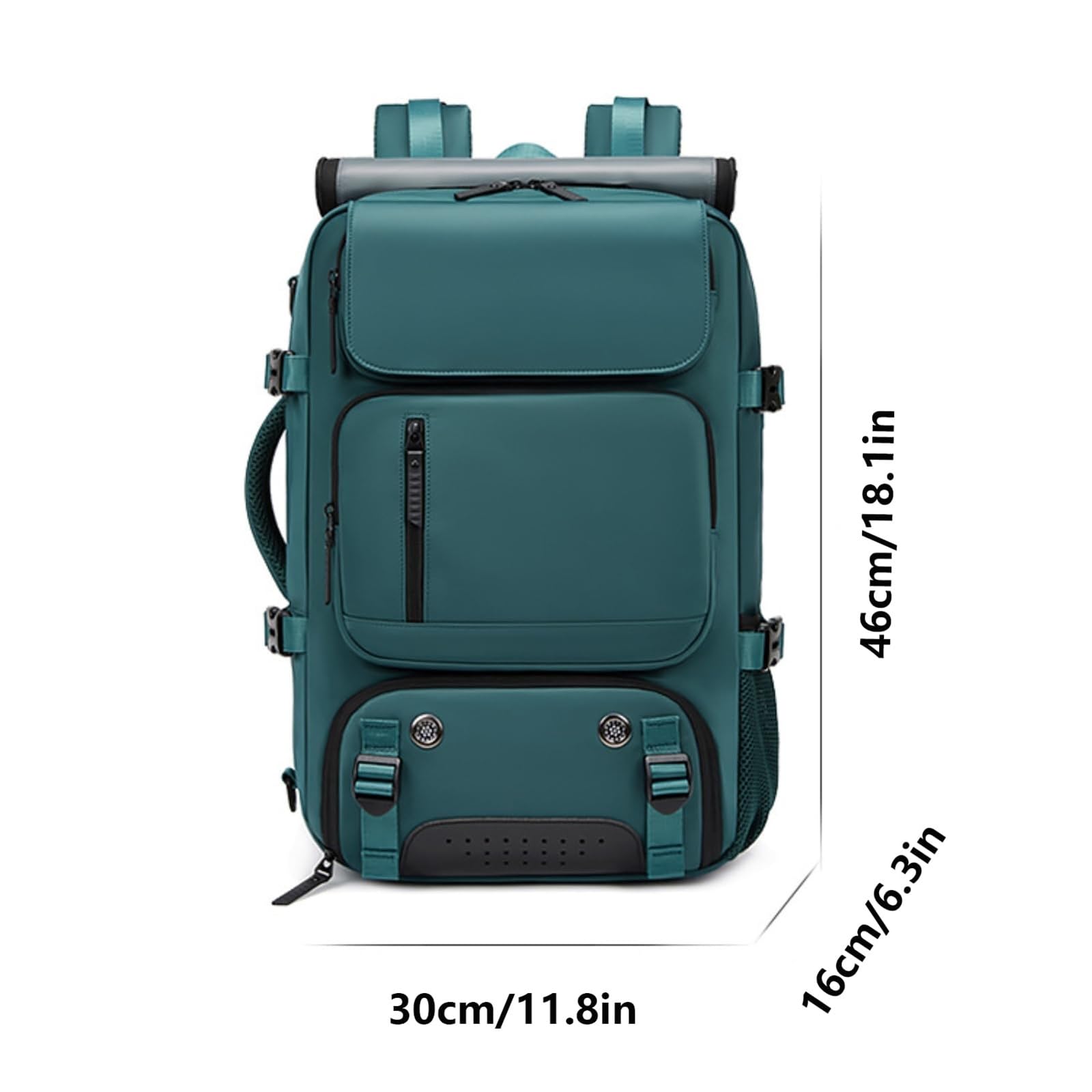Borsa da weekend impermeabile,zaino for computer pendolare for uomo e donna | Scomparto for scarpe e strato for computer indipendenti, impermeabili e resistenti all'usura, spallacci traspiranti