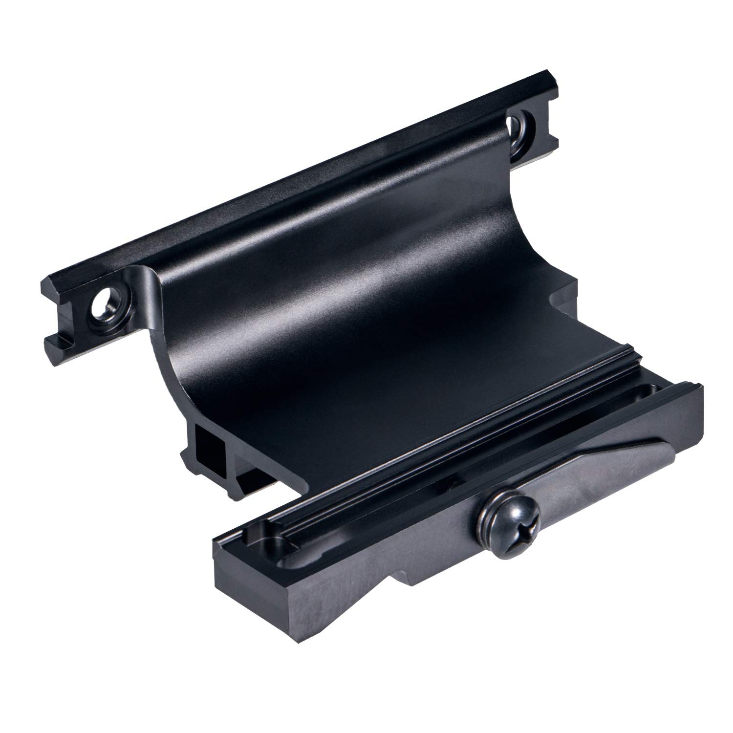 Rail Picatinny ToopMount Combo – Rail Tactique 6/8 Fentes Avec Adaptateur Pivotant QD – Pour Harnais 21mm – Airsoft, Chasse