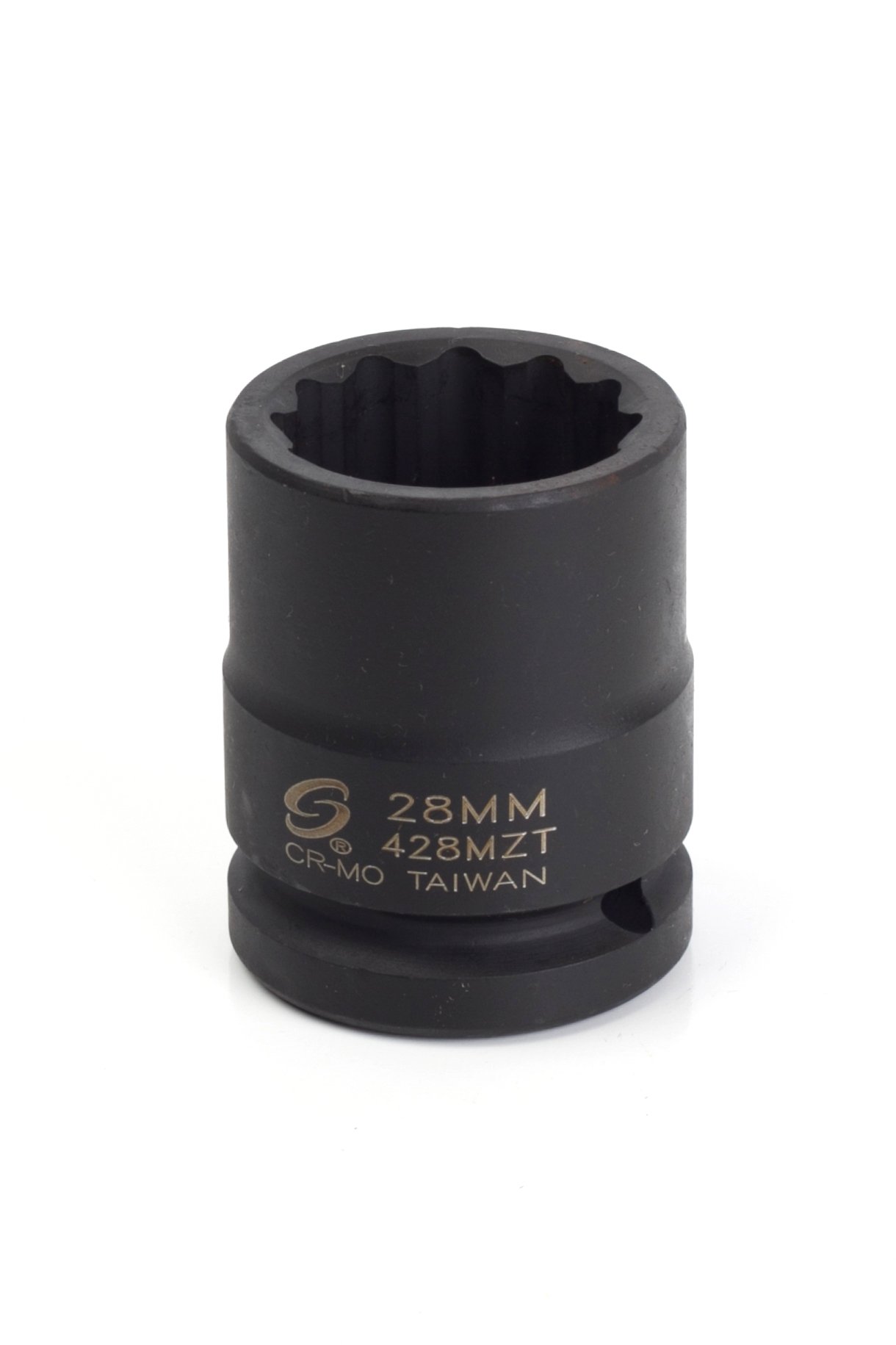 Sunex 428mzt 3/4-Inch Drive 28-Mm 12-Point Thin Wall Impact Socket