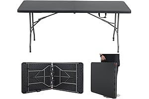 Foldable Magic: Dkelincs 6 Foot Folding Table, Your Ultimate Event Essential
