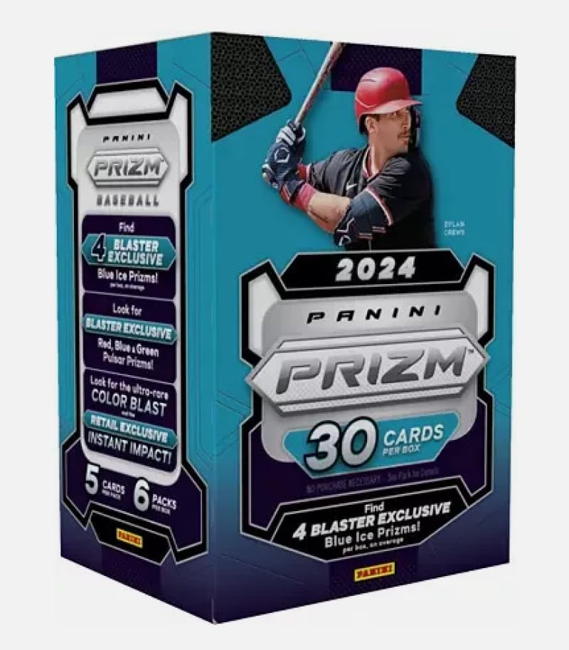 Amazon.com: 2024 Panini Prizm Baseball Factory Sealed Blaster Box