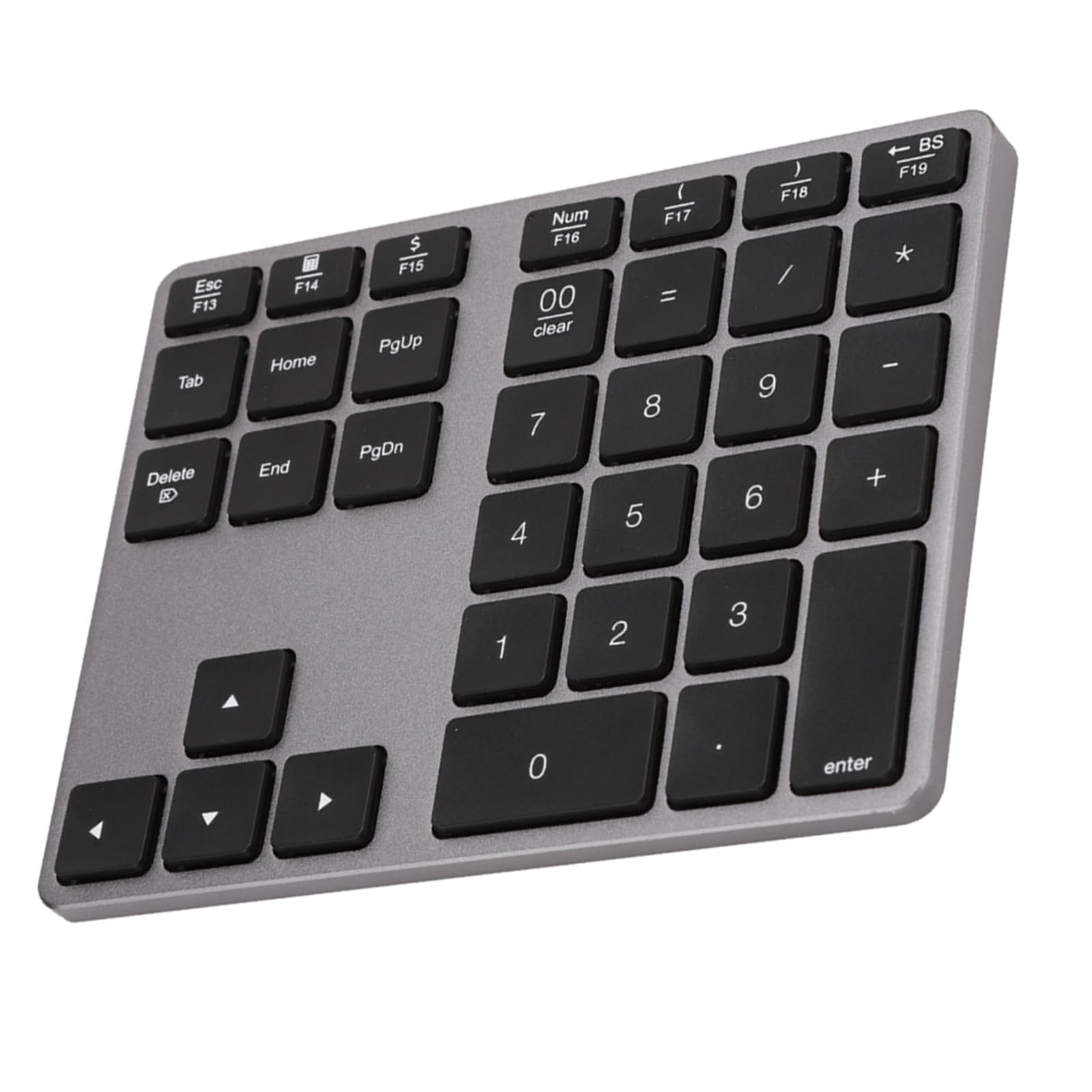 Tastierino numerico, tastiera, tastiera ricaricabile, mini tastiera 5.0 per notebook, per laptop desktop, per(grigio ferro)