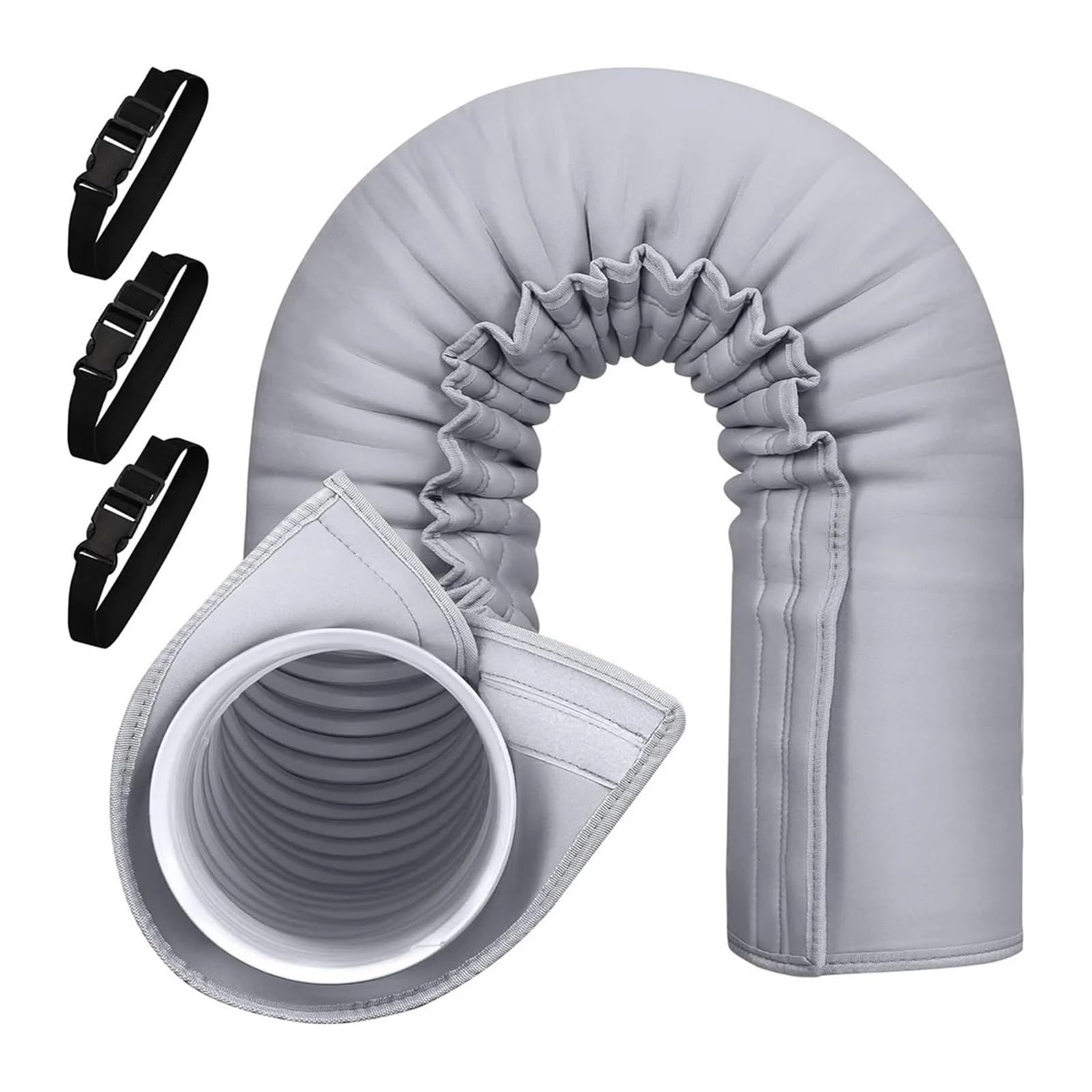 Koesrxnqw One Color Portable Ac Hose Insulation Sleeve Air Conditioner Cover Duct Vent Mobile Conditioning Sheath All Weather Protection