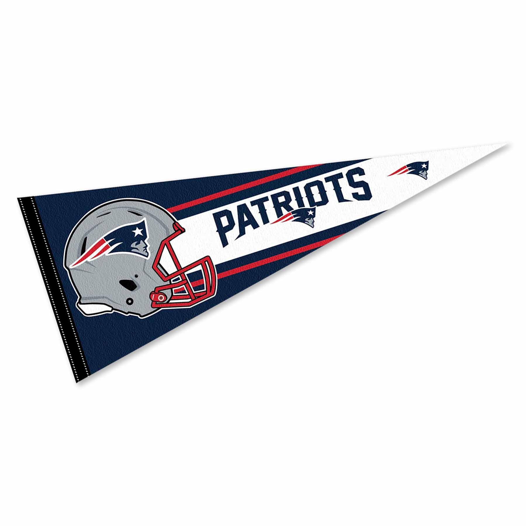 Banderín New England Patriots oficial de 30 pulgadas para decoración NFL 1