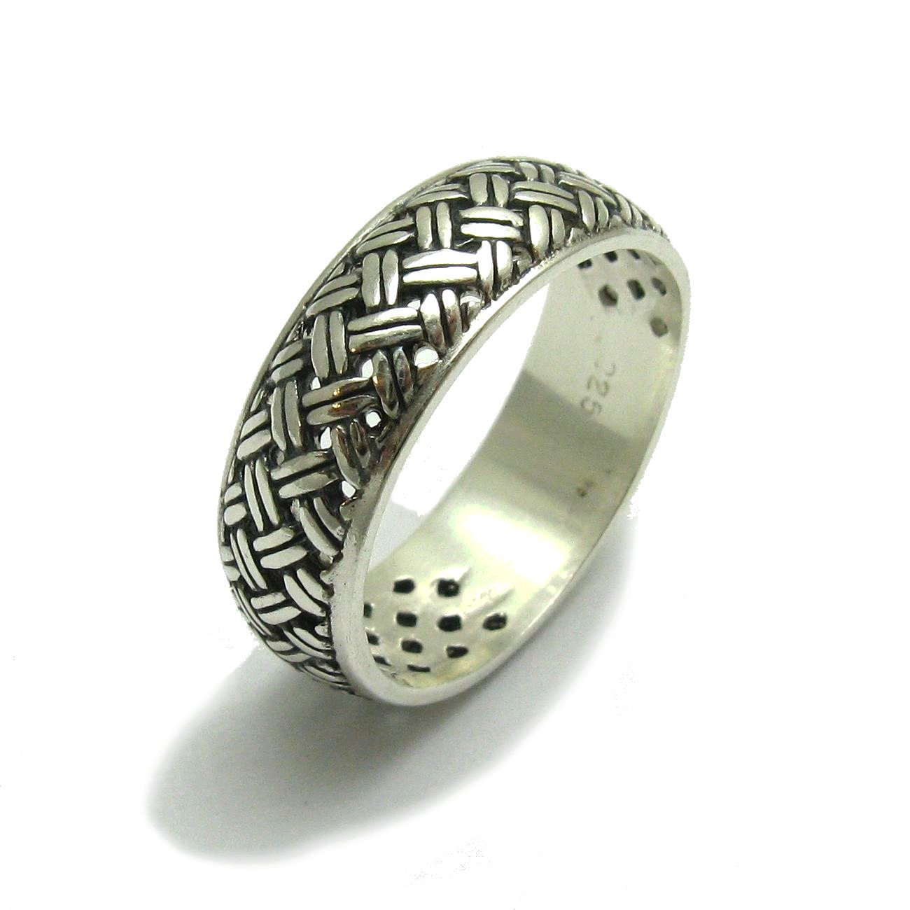 Sterling silber ring 925 Band Größe 49-75 R000401