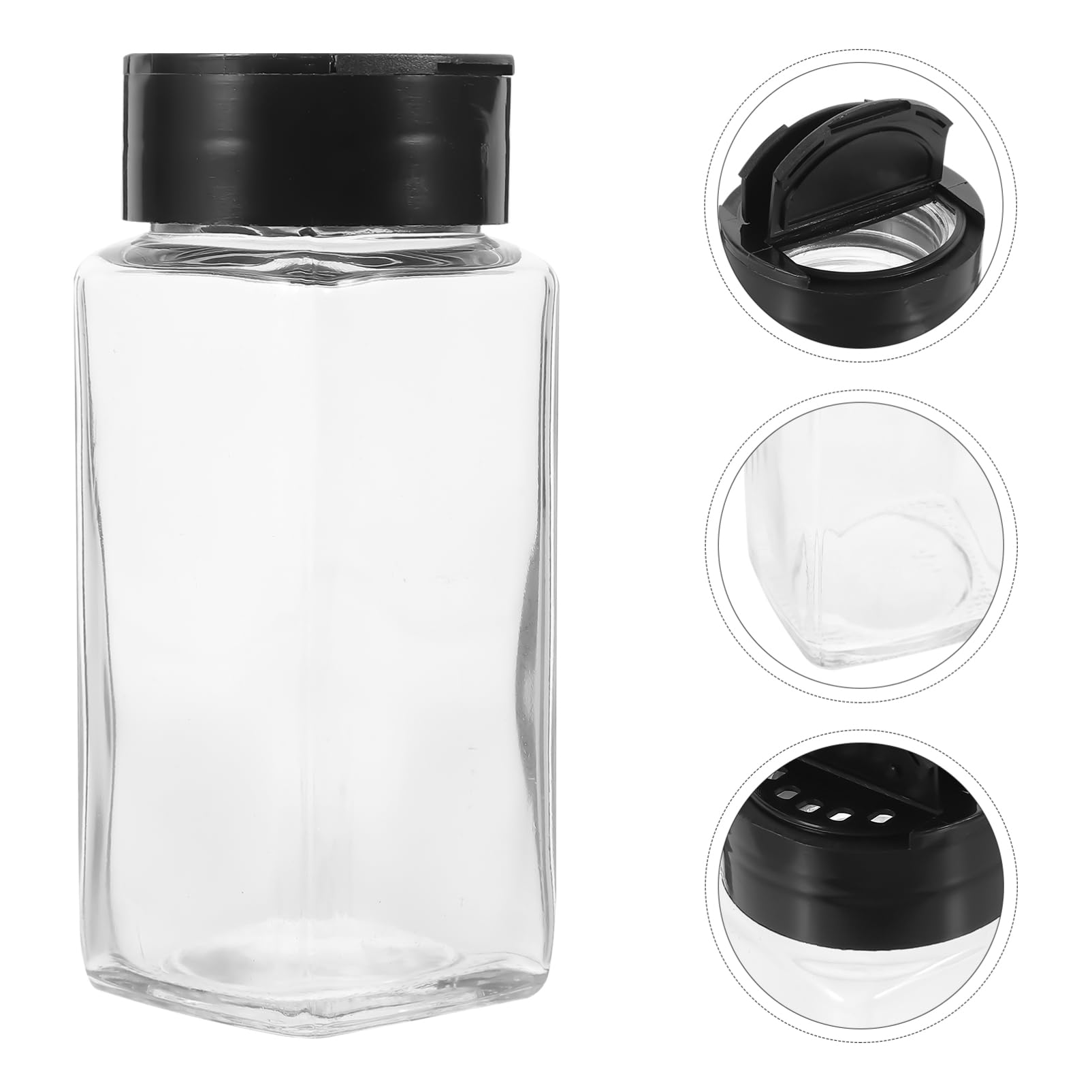 PRETYZOOM 5 Juegos Castor Saltadores De Sal Y Pimienta Botella De Ketchup Tanque Agua Frascos Especiarias Botella Especias Salero Y Pimentero De Oro Botellas De Sal El Plastico 2 Piezas * 5